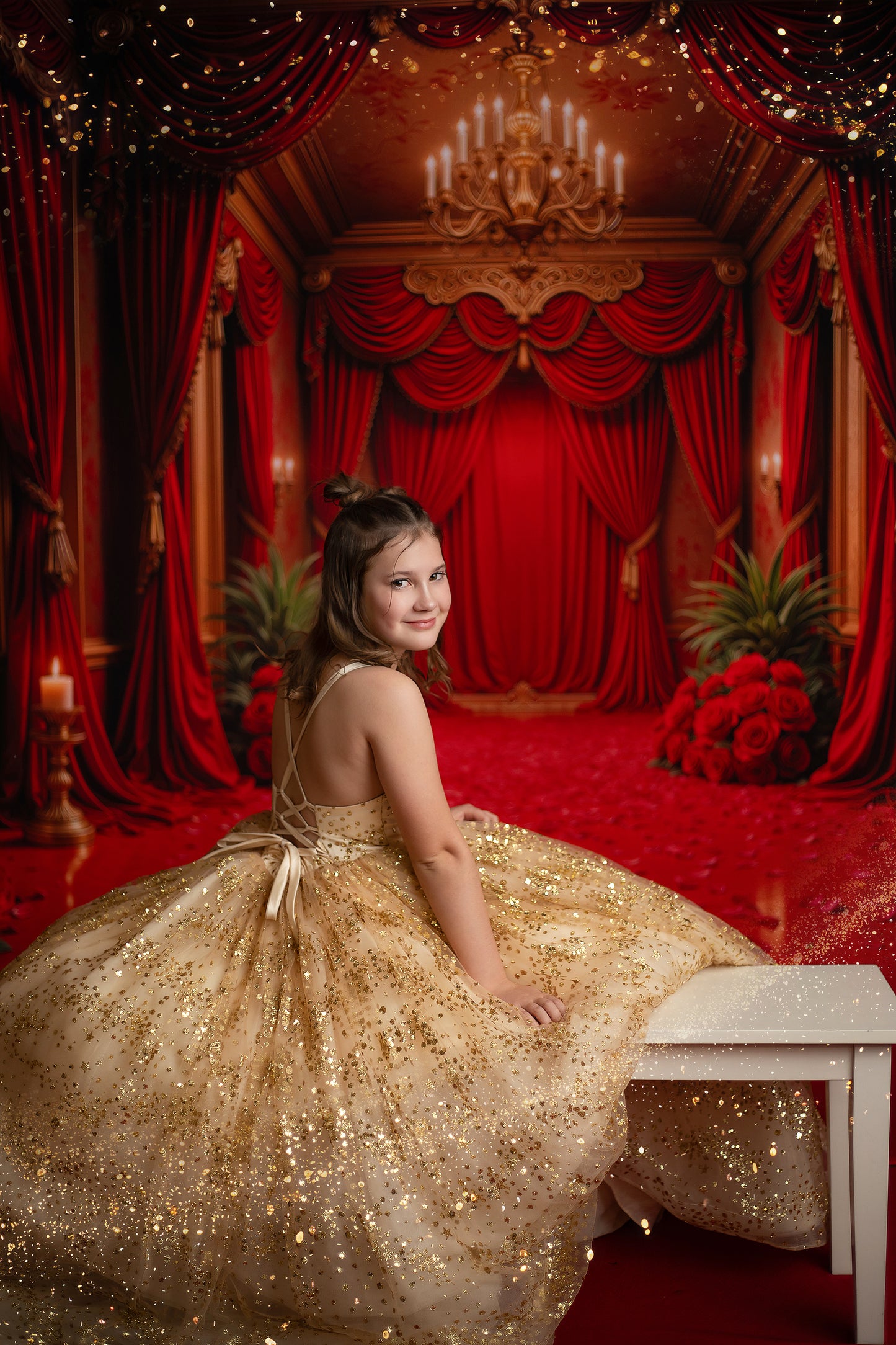 Scarlet Ballroom - With Sweep Option