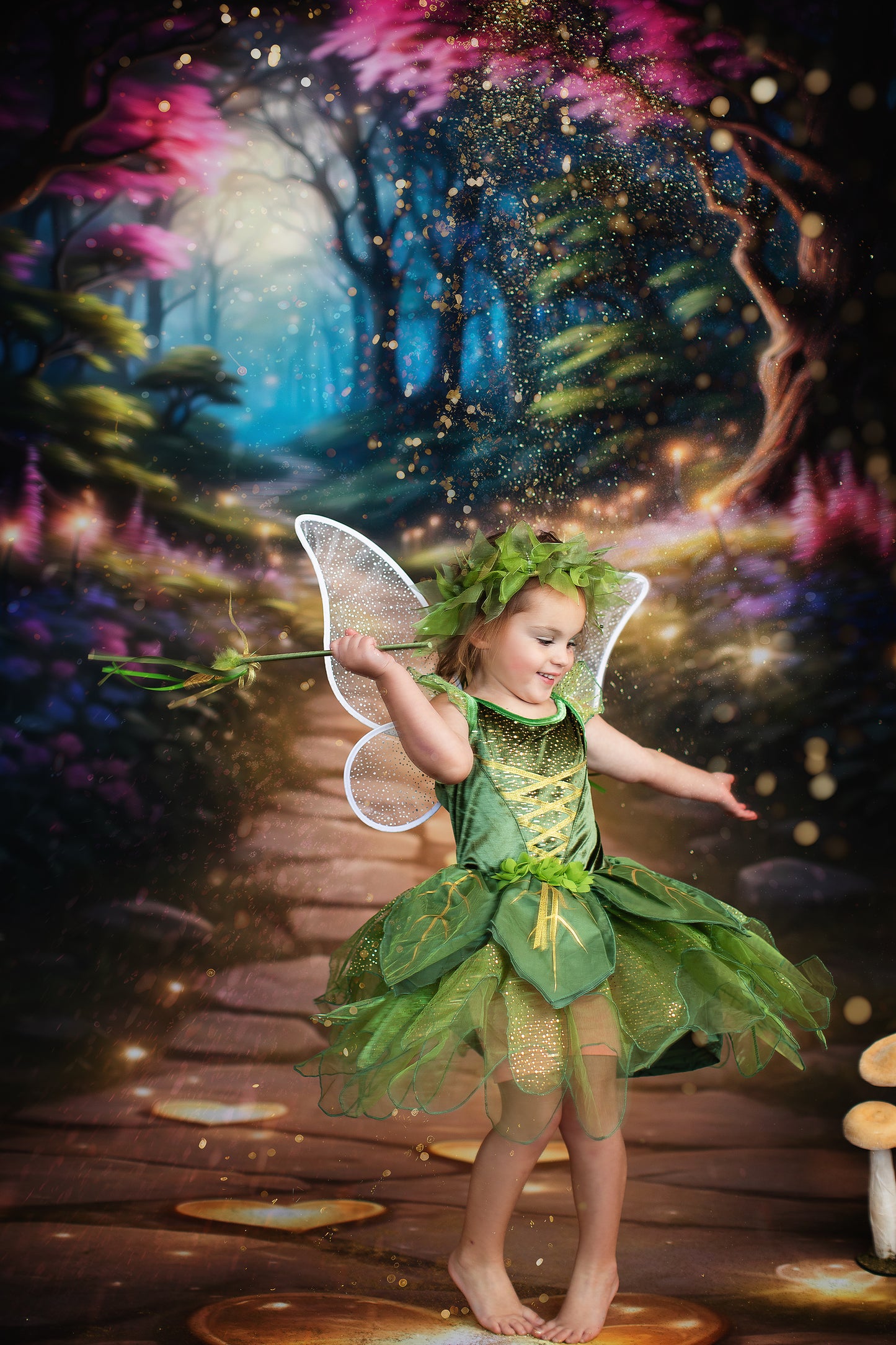 Fairy Valentine Forest - With Sweep Option