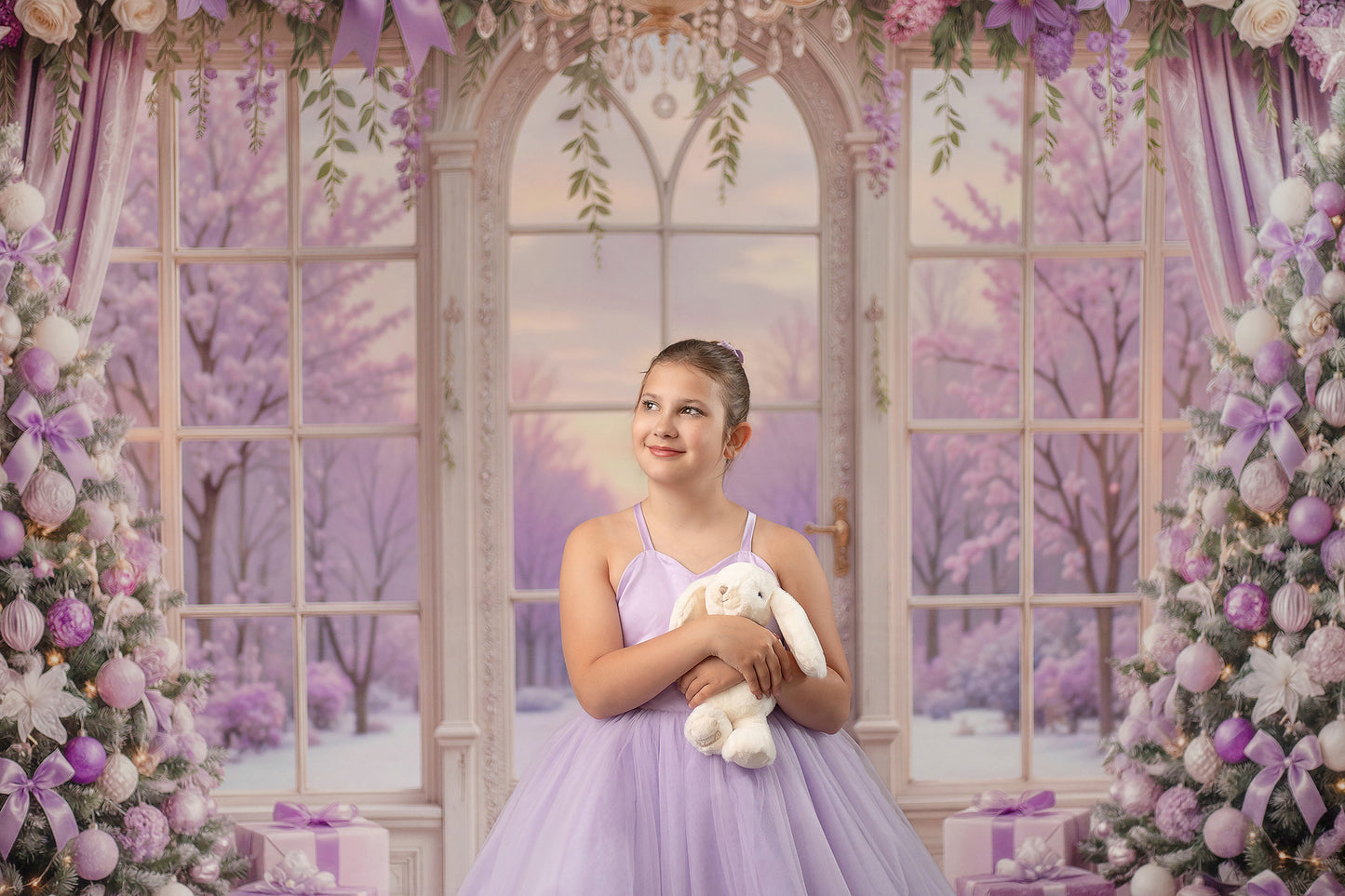Purple Present Parlor - with Sweep Option