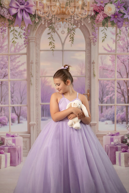 Purple Present Parlor - with Sweep Option