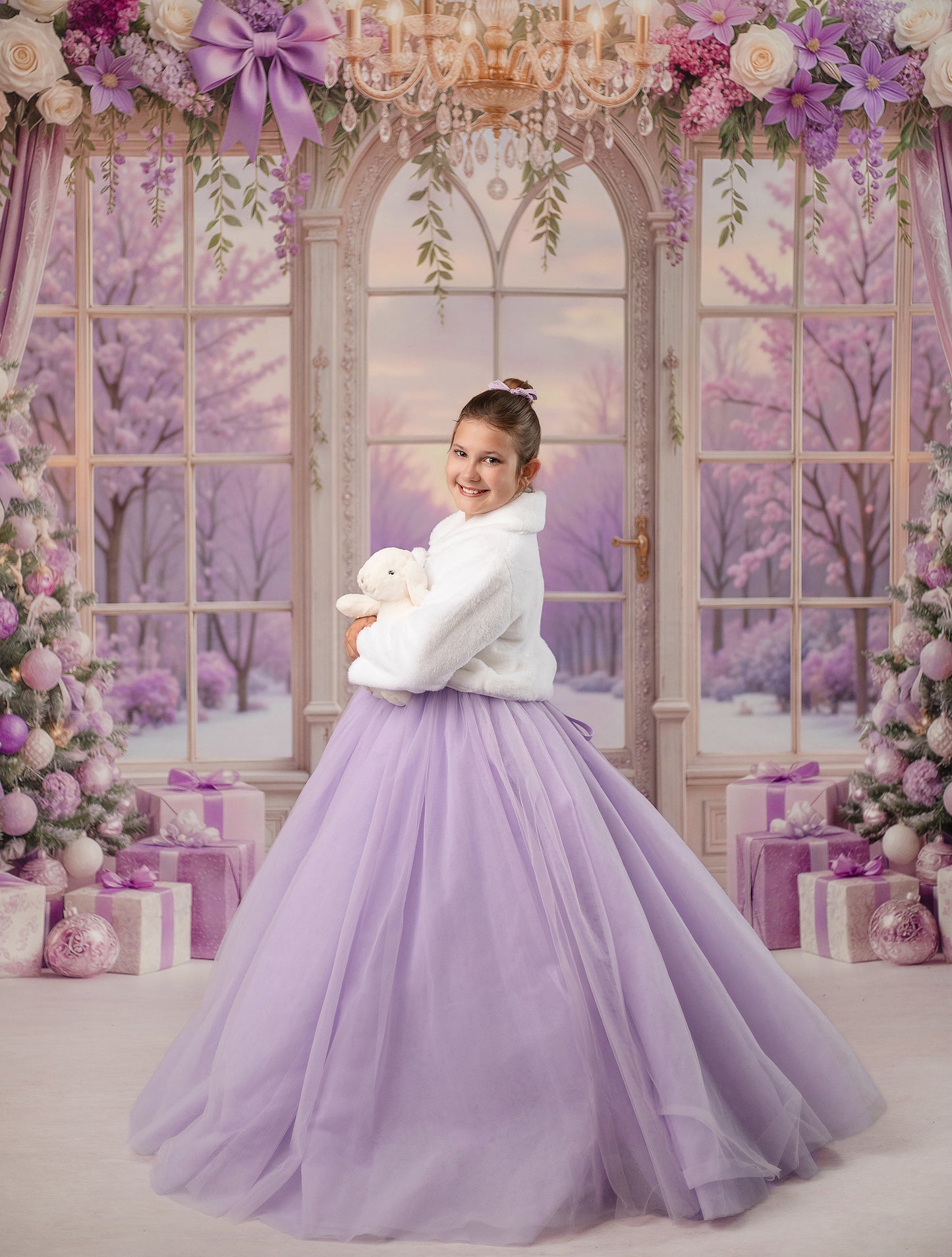 Purple Present Parlor - with Sweep Option