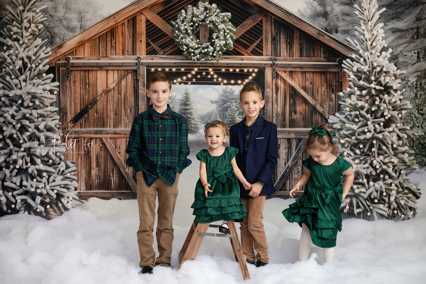 Snowy Mountain Tree Farm - with Sweep Option