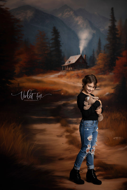 RTS Autumn At Timber Ridge - 9x15' Sweep - Value Luxe Fabric - Dark Spots - 60% Off