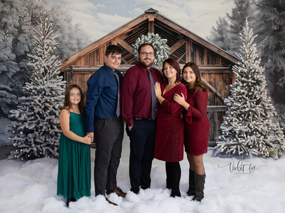 Snowy Mountain Tree Farm - with Sweep Option