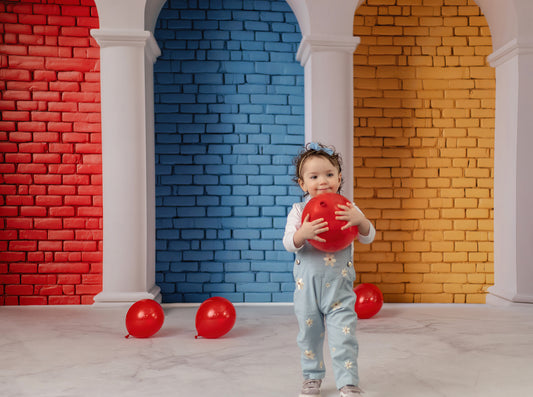 Colorblock Columns - With Sweep Option