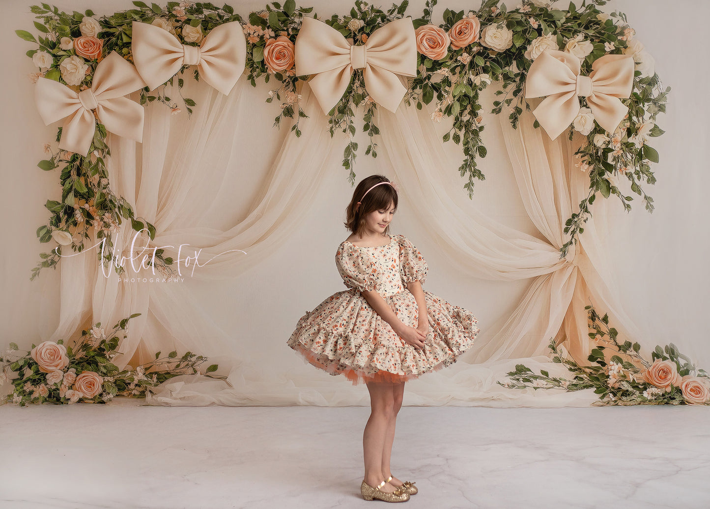 Delicate Bloomscape  - With Sweep Option