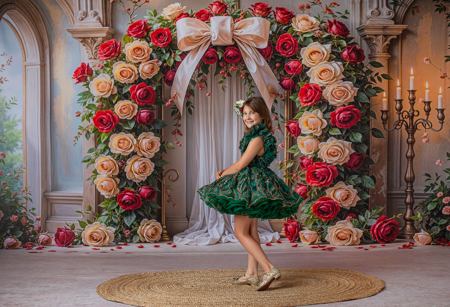 Grand Garland Christmas - with Sweep Option