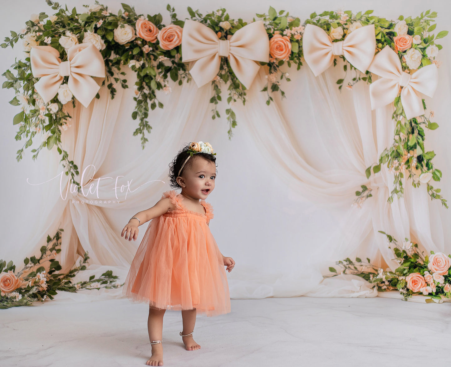 Delicate Bloomscape  - With Sweep Option