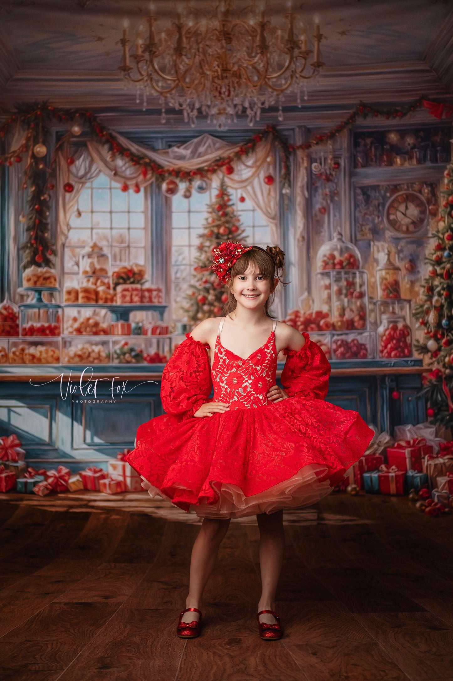 Winter Wonderland Sweet Shop - With Sweep Option