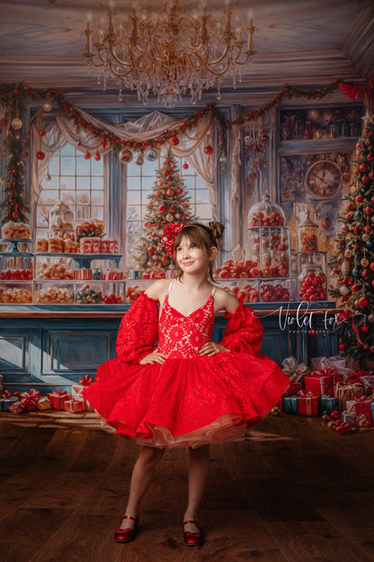 Winter Wonderland Sweet Shop - With Sweep Option