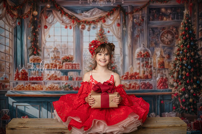 Winter Wonderland Sweet Shop - With Sweep Option