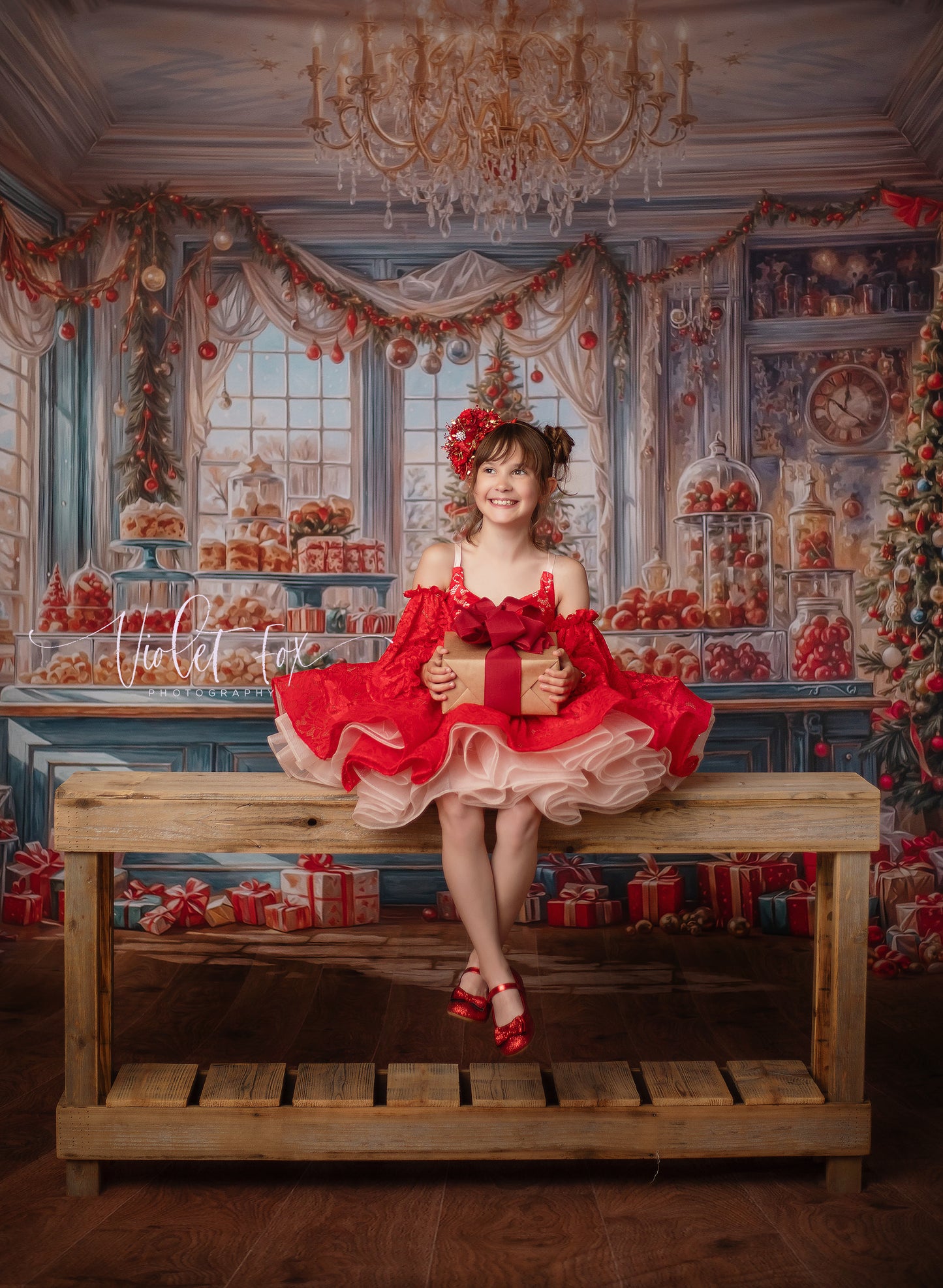 Winter Wonderland Sweet Shop - With Sweep Option