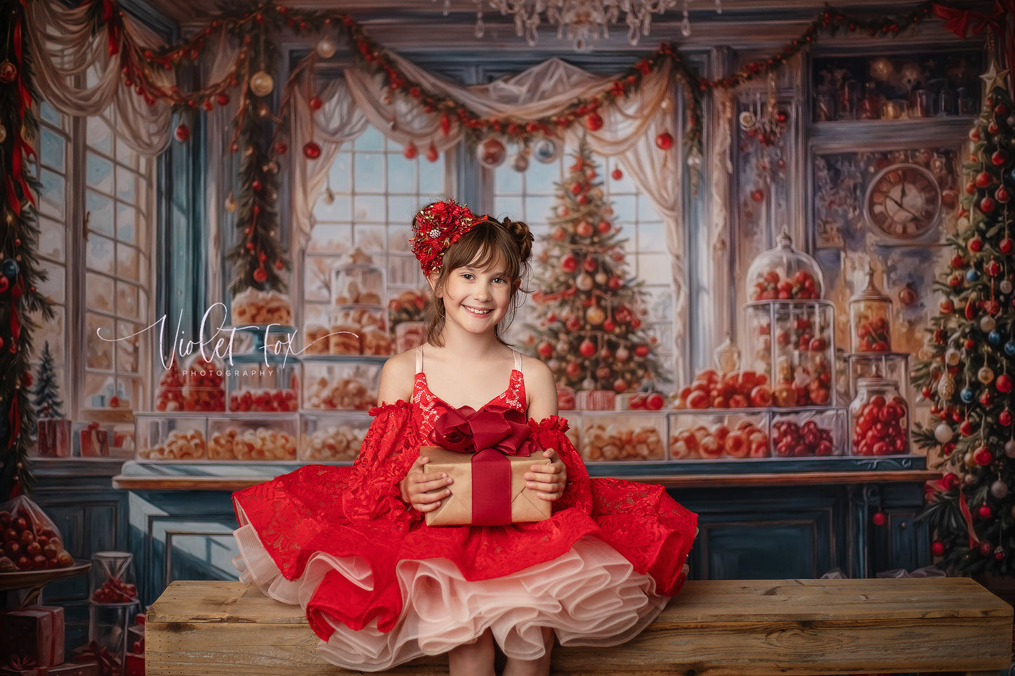 Winter Wonderland Sweet Shop - With Sweep Option