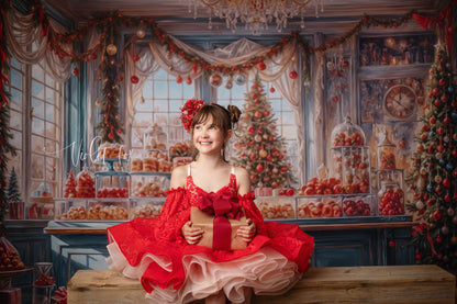 Winter Wonderland Sweet Shop - With Sweep Option