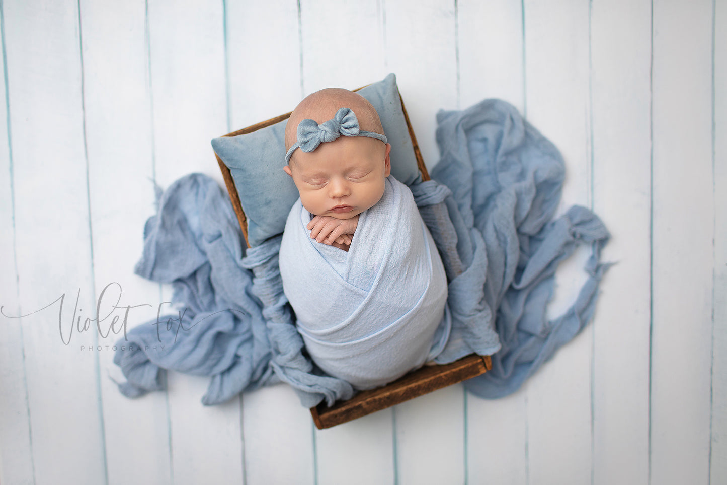 Dreamy Blue Planks - Petite