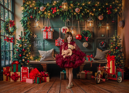 Merry & Bright Bench - with Sweep Option