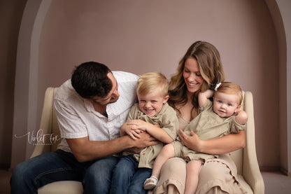 Beige Elegant Arch - Tile Floor - With Sweep Option