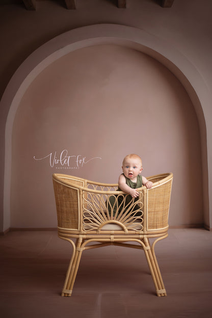 Beige Elegant Arch - Tile Floor - With Sweep Option