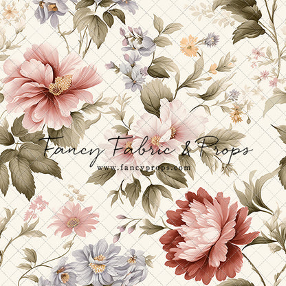 Vintage Pastel Blooms