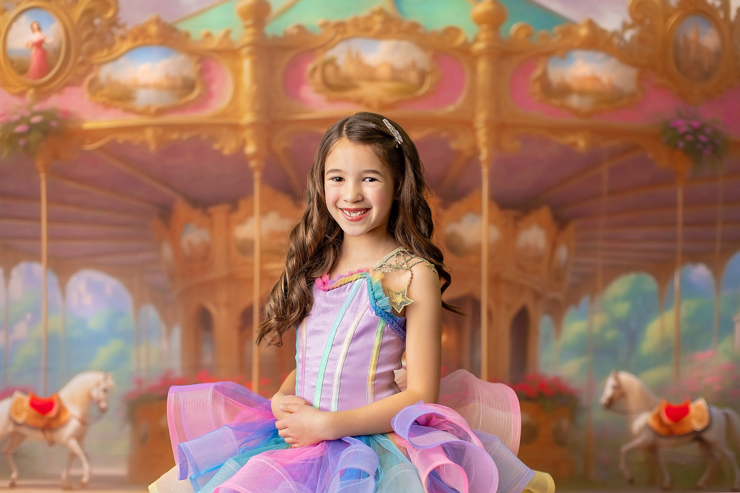 Victorian Elegance Carousel - With Sweep Option