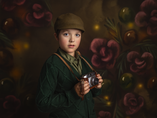 Vintage Winter Blooms