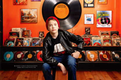 Vinyl Revival Room - Records Floor Version