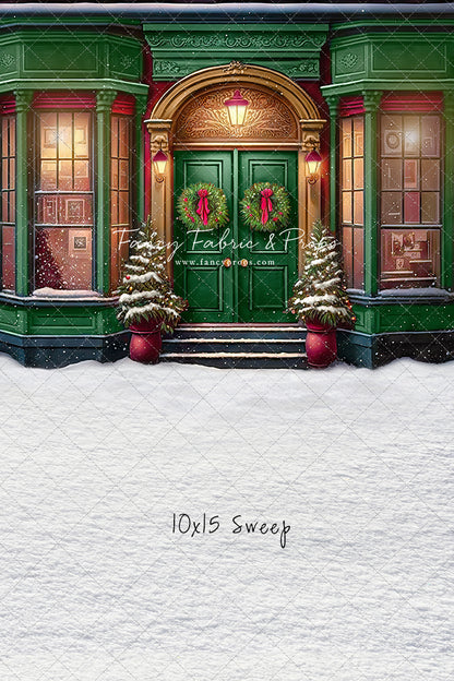 Heartfelt Holiday Home - Green With Snow Option - with Sweep Option