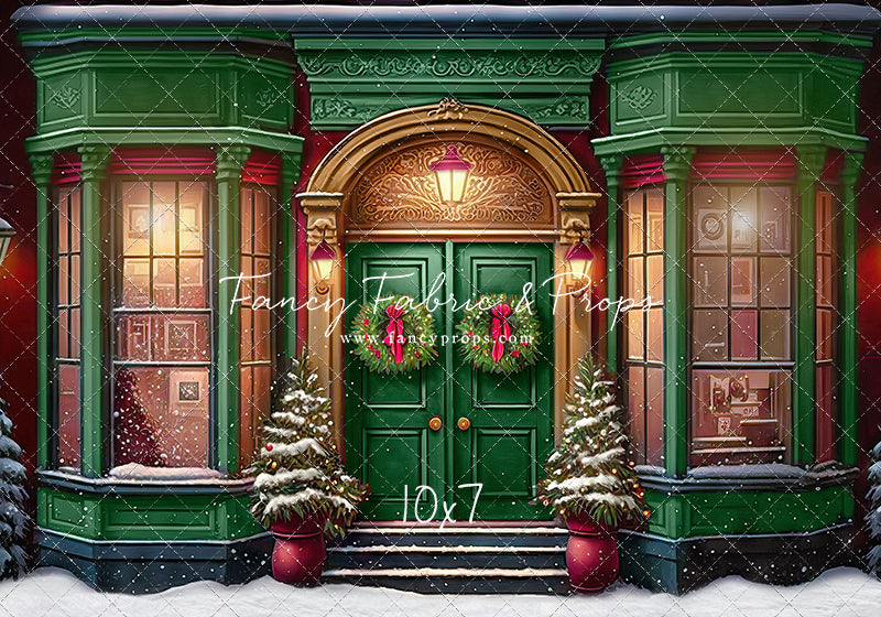 Heartfelt Holiday Home - Green With Snow Option - with Sweep Option