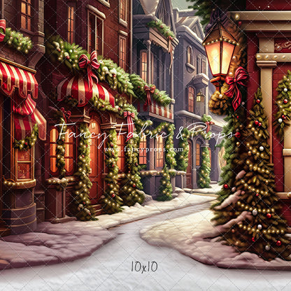 Crimson Emporium Alley - with Sweep Option