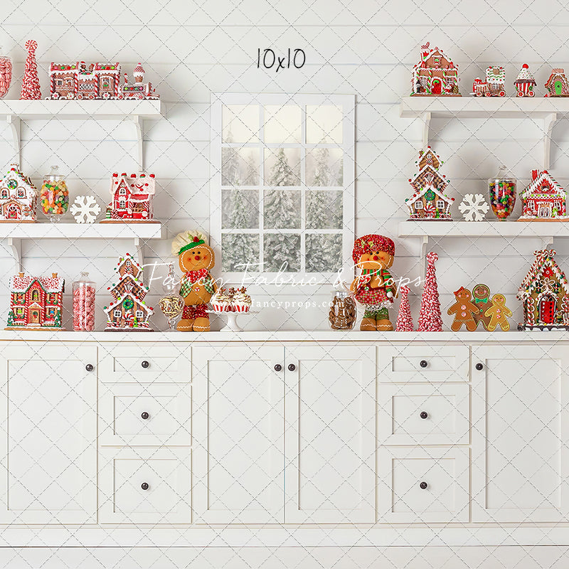 Classic Gingerbread Kitchen