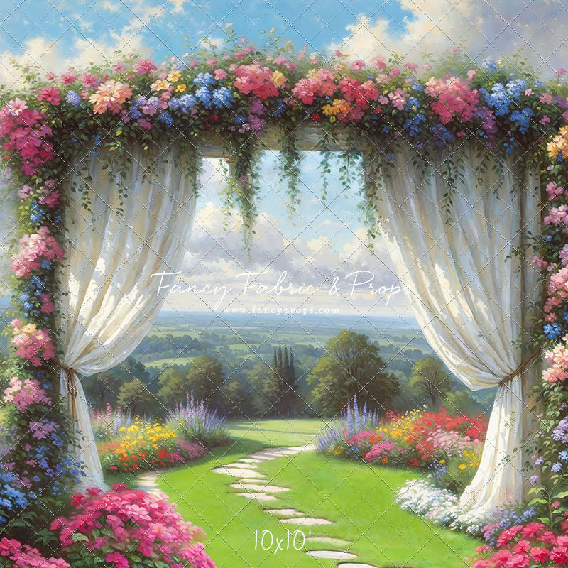 Enchanted Garden Romance - With Sweep Option