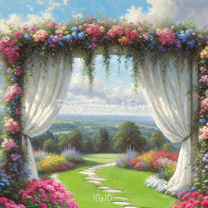 Enchanted Garden Romance - With Sweep Option