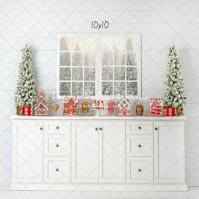 Gingerbread Kitchen Buffet