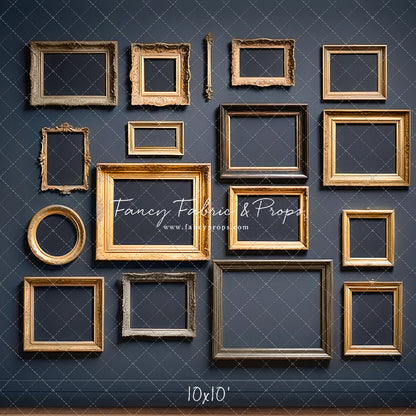Jewel Frames - Blue - With Sweep Option