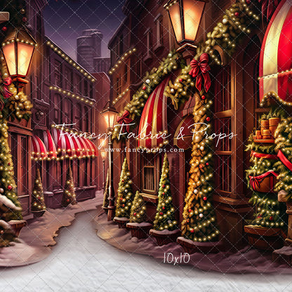 Crimson Christmas Shops - with Sweep Option