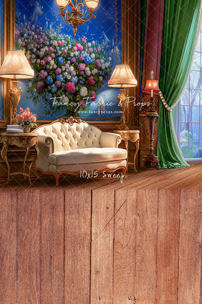 Elegant Lounge - Green - With Sweep Option