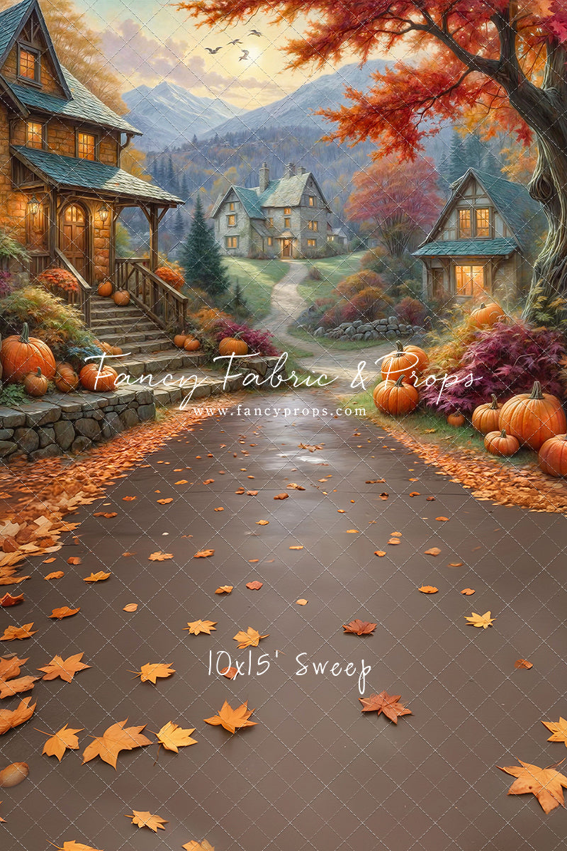 Autumn Village Vista - With Sweep Option