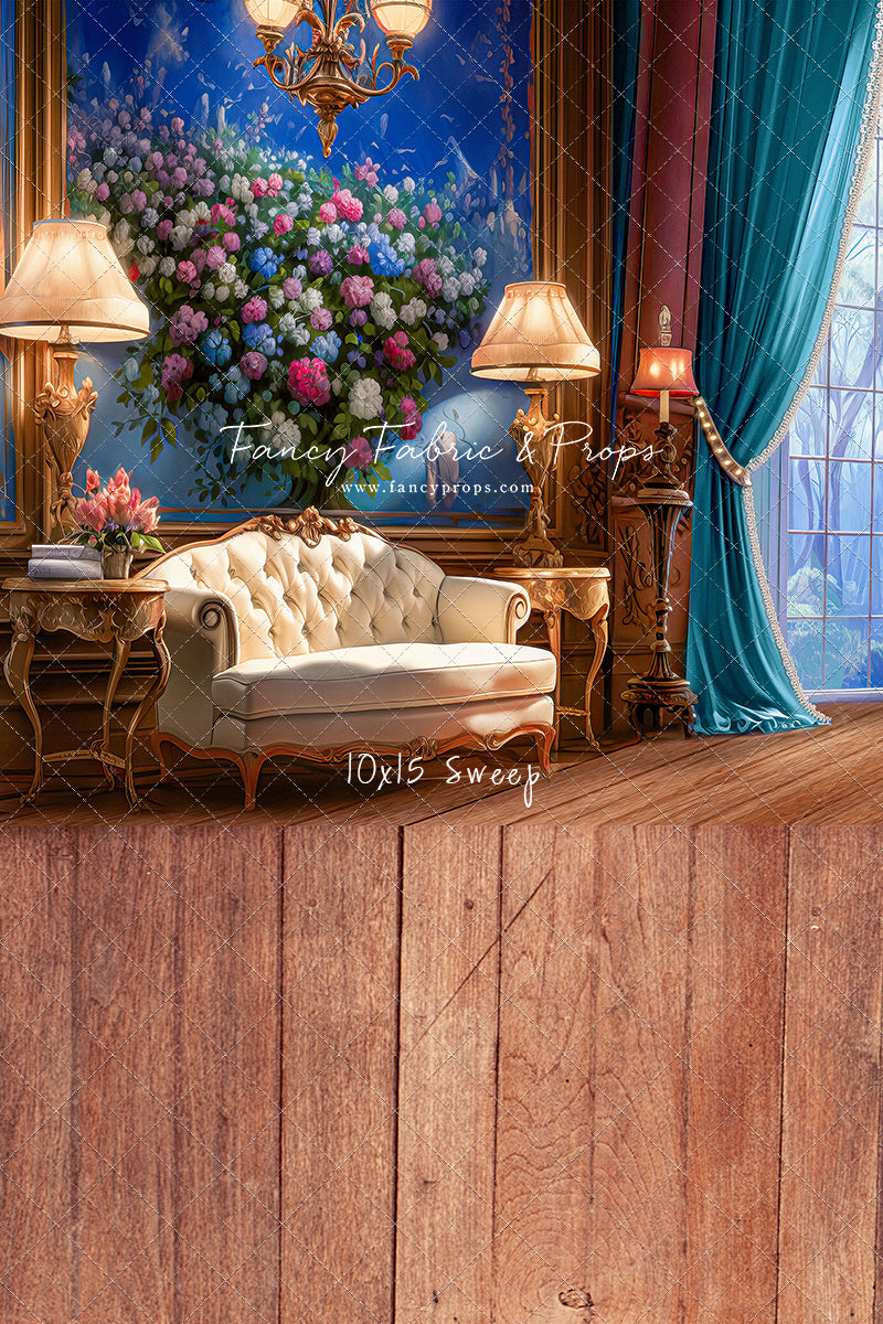 Elegant Lounge - Cyan - With Sweep Option