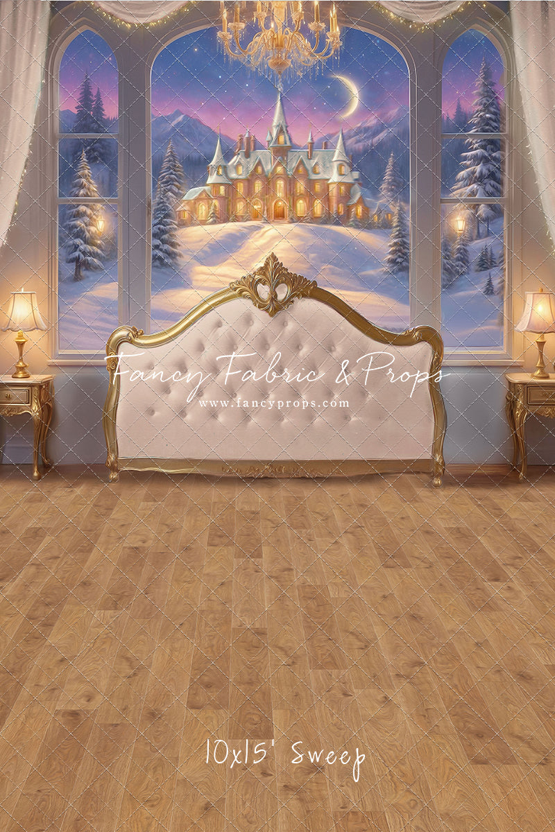 Holiday Fairytale Slumber - White  - With Sweep Option