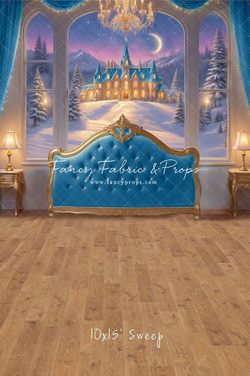 Holiday Fairytale Slumber - Blue  - With Sweep Option
