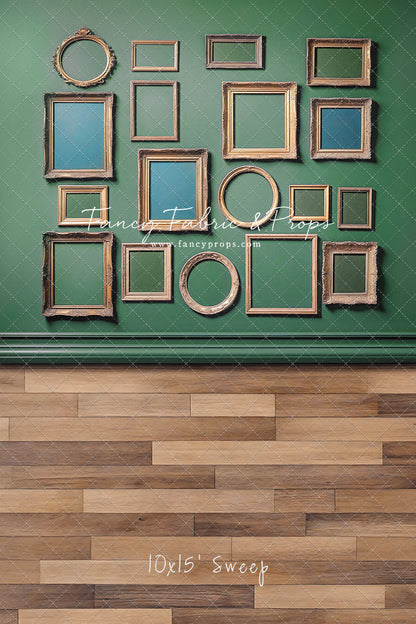 Pastel Frames - Green - With Sweep Option