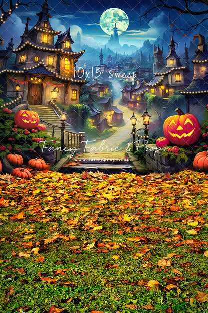 Spooky Town- With Lights - With Sweep Option