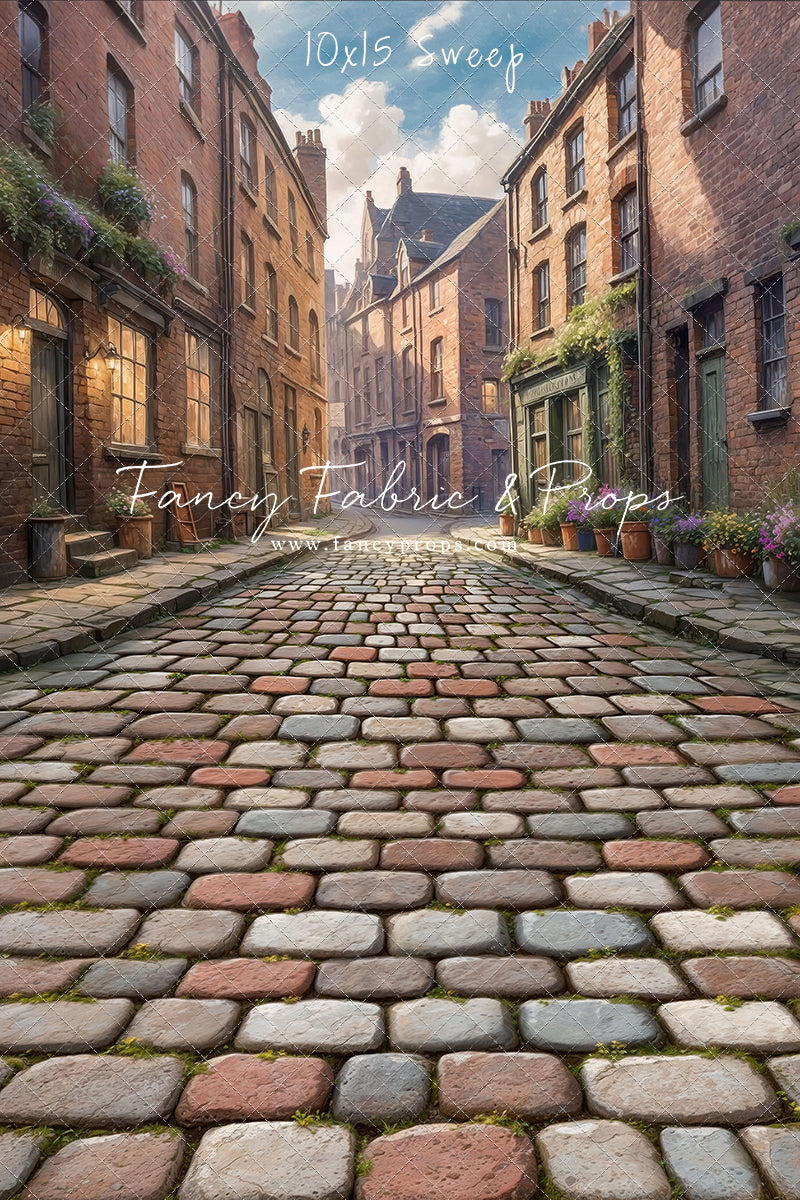 Garrison Lane - Colored Cobblestone - With Sweep Option