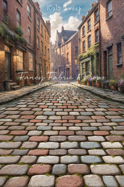 Garrison Lane - Colored Cobblestone - With Sweep Option