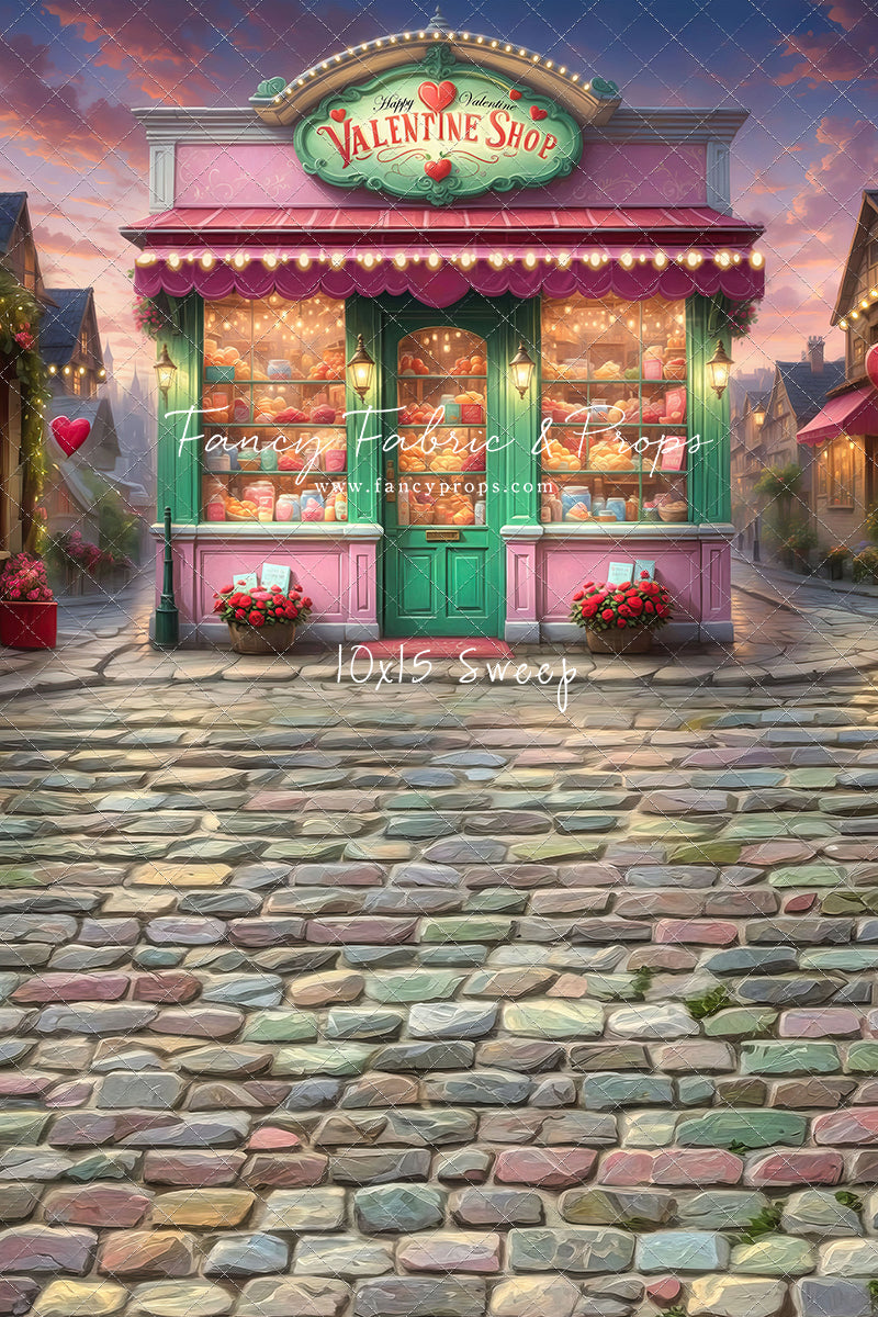 Sweet Valentine Shop- With Sweep Option