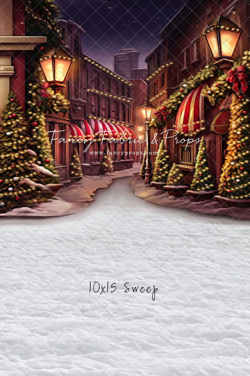 Crimson Christmas Shops - with Sweep Option