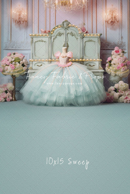 Miss Charlotte - Sage Carpet - With Sweep Option