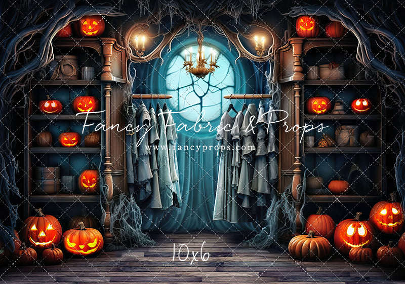 Haunted Wardrobe -Grey Floor - With Sweep Option