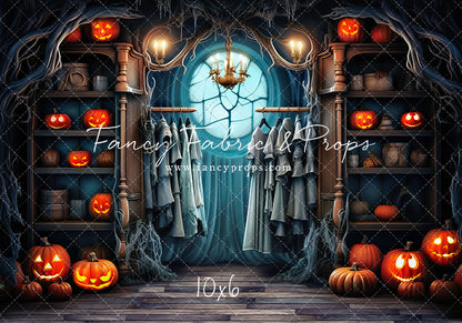 Haunted Wardrobe -Grey Floor - With Sweep Option