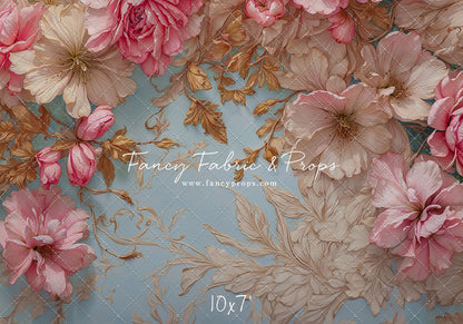 Blushing Petal Tapestry - Horizontal Only